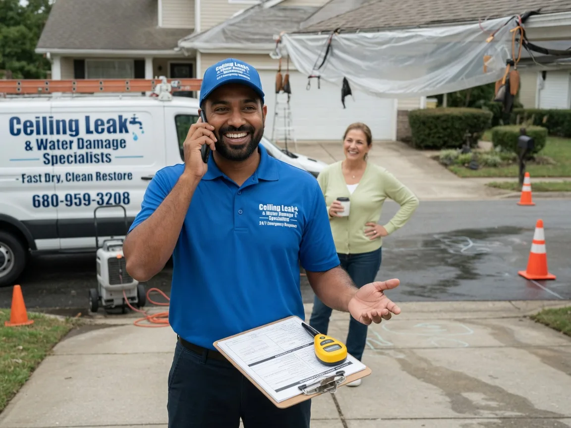 Ceiling Leak Cleanup Coin, IA FAQs